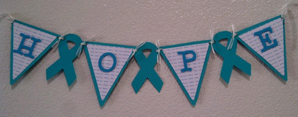 Hope Banner - For Ovarian Cancer